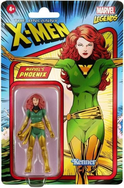 Hasbro X-Men Marvel Legends Retro 375 Multipack - Wolverine & Marvel's Phoenix İkili Aksiyon Figür Seti