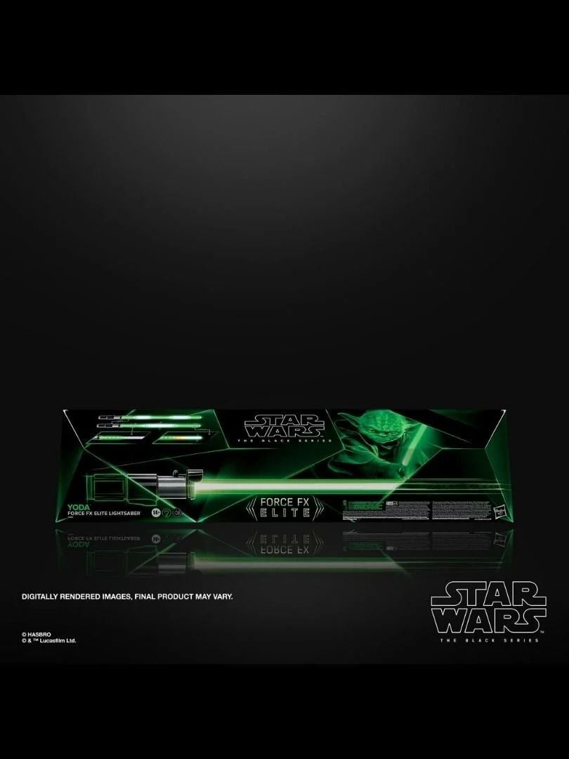 Star Wars Black Series Yoda Force FX Elite Işın Kılıcı (Lightsaber)