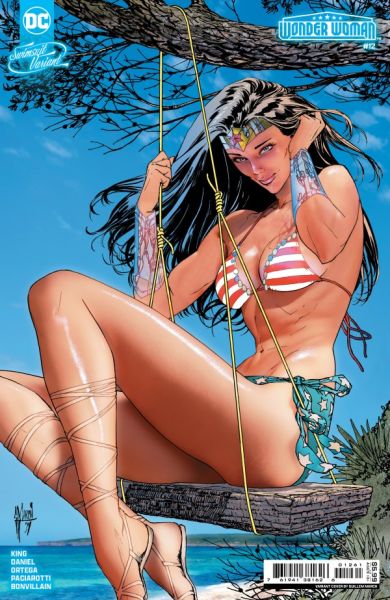 Wonder Woman #12 Cover D Guillem March Swimsuit Card Stock Variant