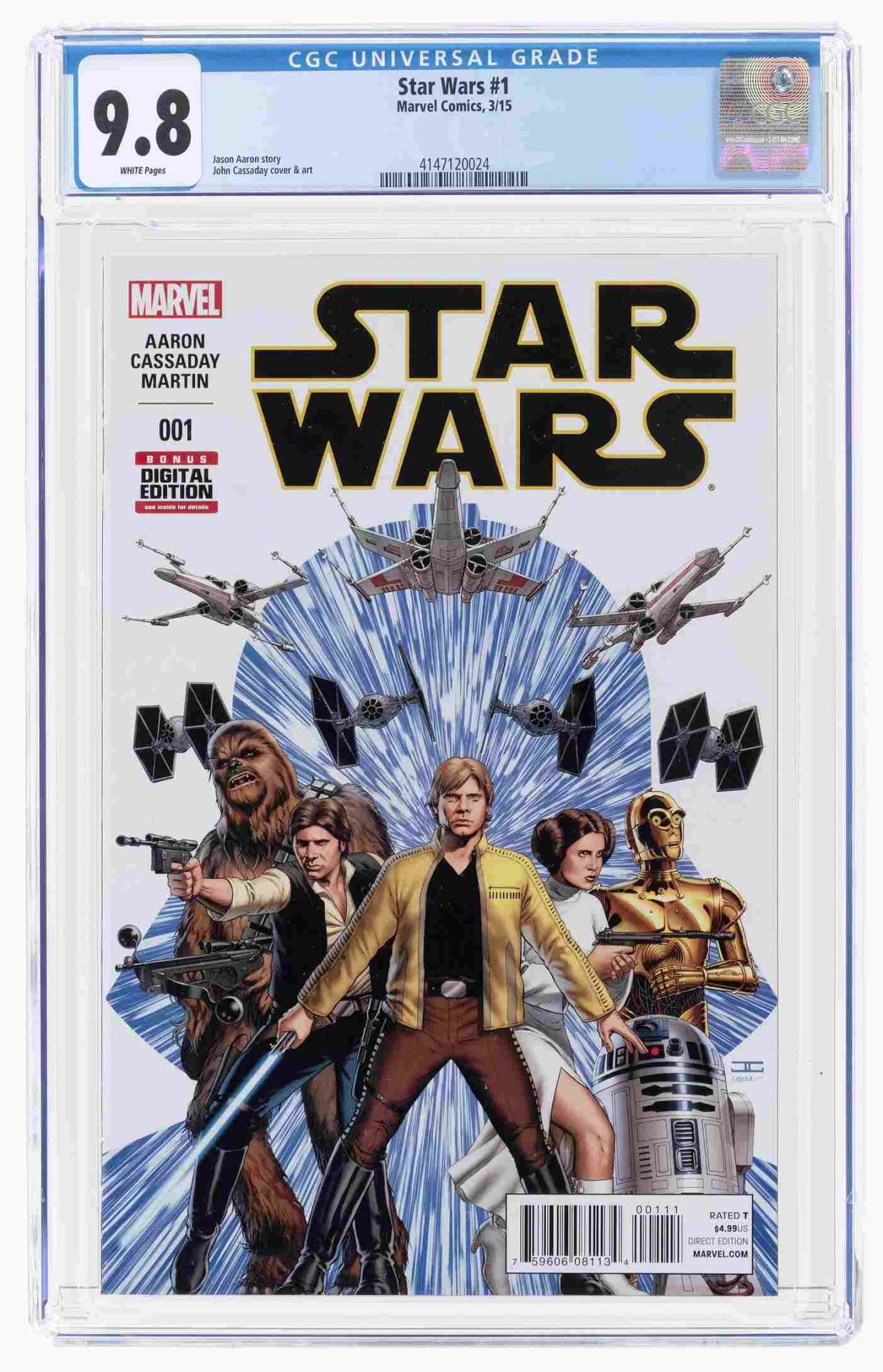 STAR WARS VOL.2 #1 CGC 9.8