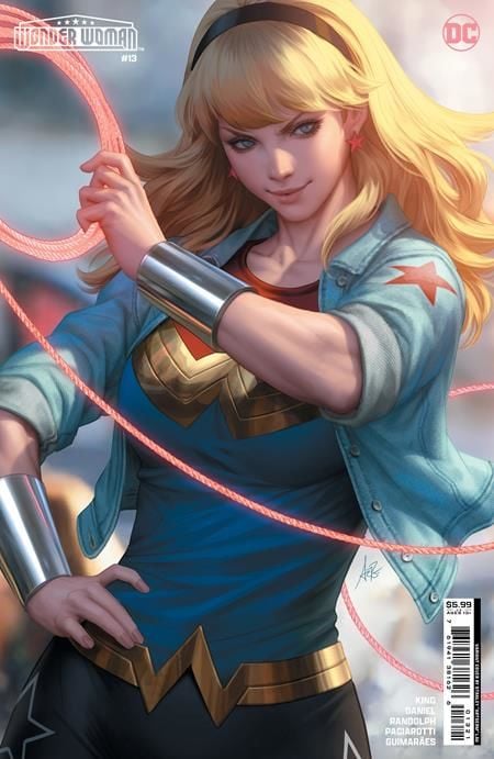 Wonder Woman #13 Cover C Stanley 'Artgerm' Lau Card Stock Variant