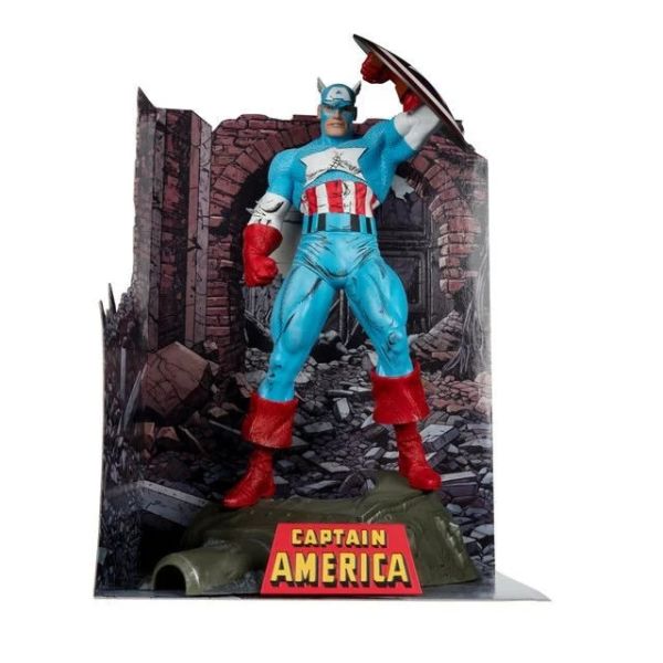 Marvel Comics - Captain America (The Amazing Spider-Man #323) 1/6 Scale Heykel (Çizgi Roman dahil) - PRE ORDER