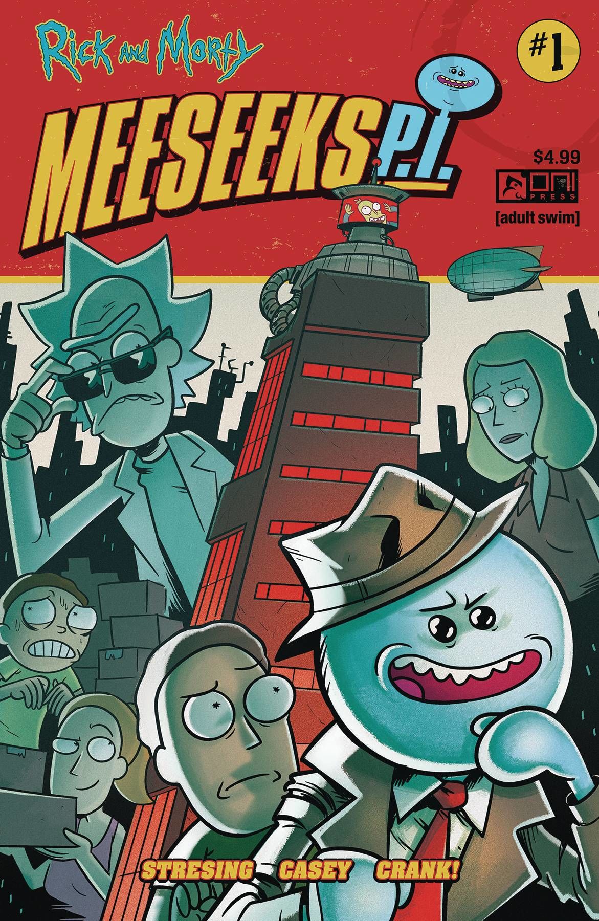 RICK AND MORTY MEESEEKS PI #1 CVR A STRESING