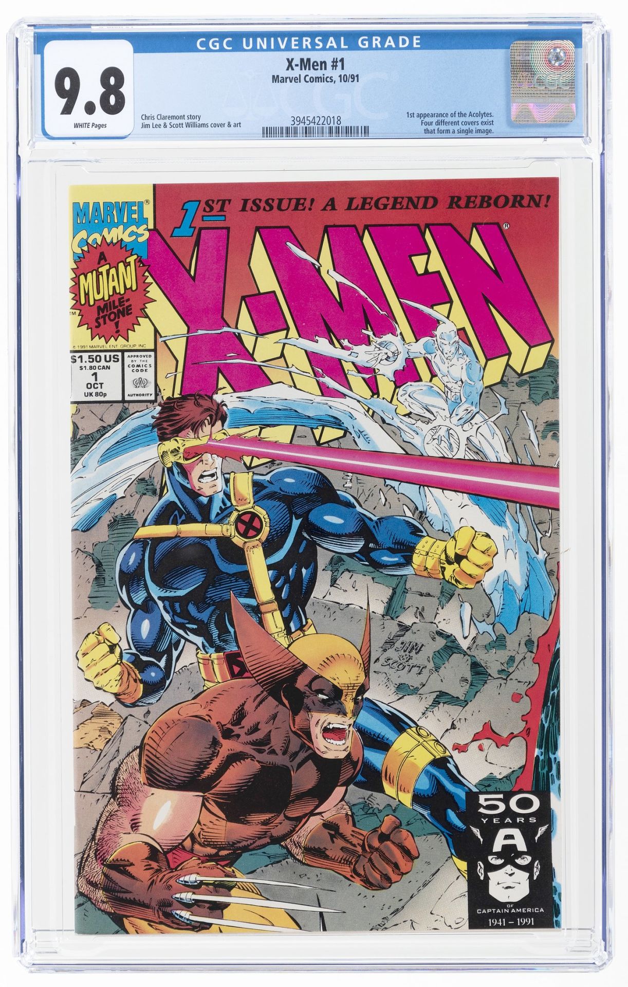 X-MEN #1 VOL.2 CGC 9.8