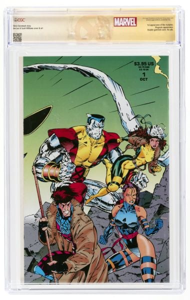 X-MEN #1 VOL.2 CGC 9.8 SIGNATURE SERIES JIM LEE & SCOTT WILLIAMS SIGNED SPECIAL COLLECTOR'S EDITION