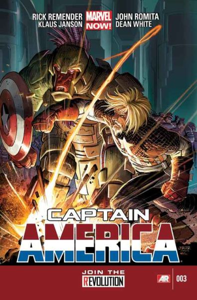 CAPTAIN AMERICA #3 (2012) ROMITA JR. COVER