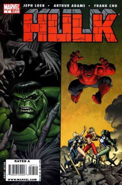 HULK #7 (2008) ARTHUR ADAMS COVER