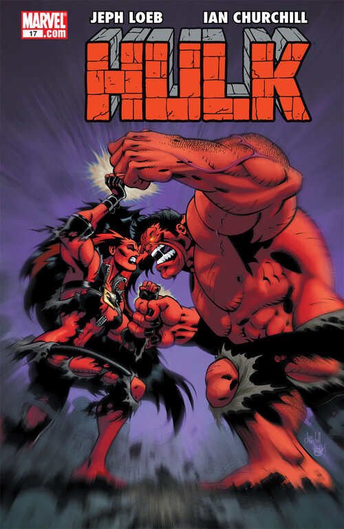 HULK #17 (2009) IAN CHURCHILL COVER