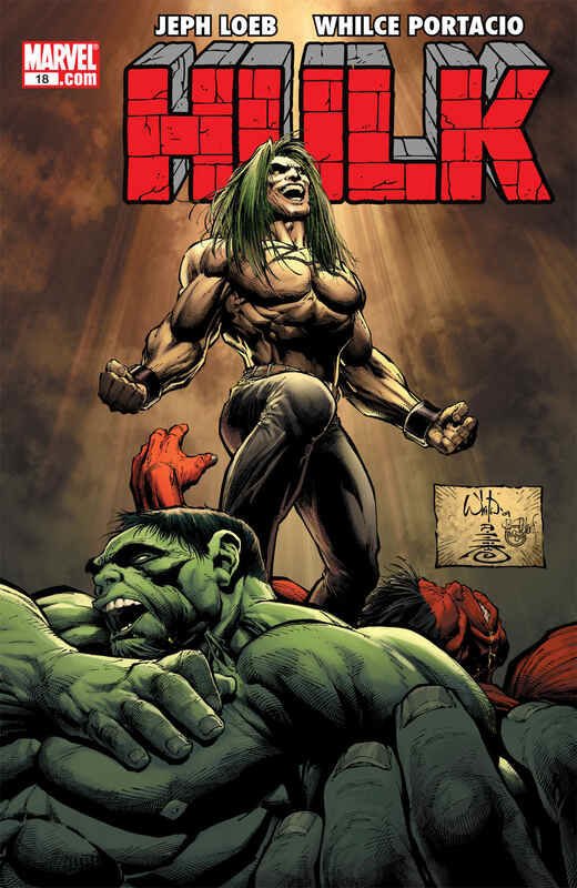 HULK #18 (2009) WHILCE PORTACIO COVER