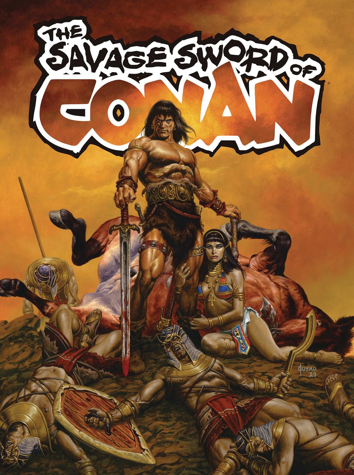 SAVAGE SWORD OF CONAN TP REG ED VOL 01 (O/A) (MR)