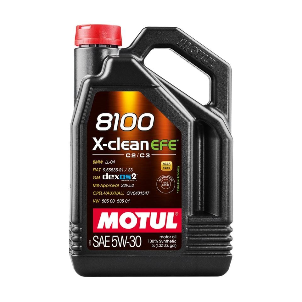 MOTUL | 8100 X-Clean EFE 5W30 Partiküllü Motor Yağı 5LT 305-109471