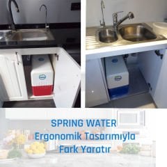 Spring Water Premium Omnipure 12 Litre Su Arıtma Cihazı - Su Kaçağı Sensörlü