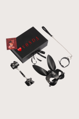 4lü Deri   Siyah Harness Set Özel Tasarım Premium Model 800713S