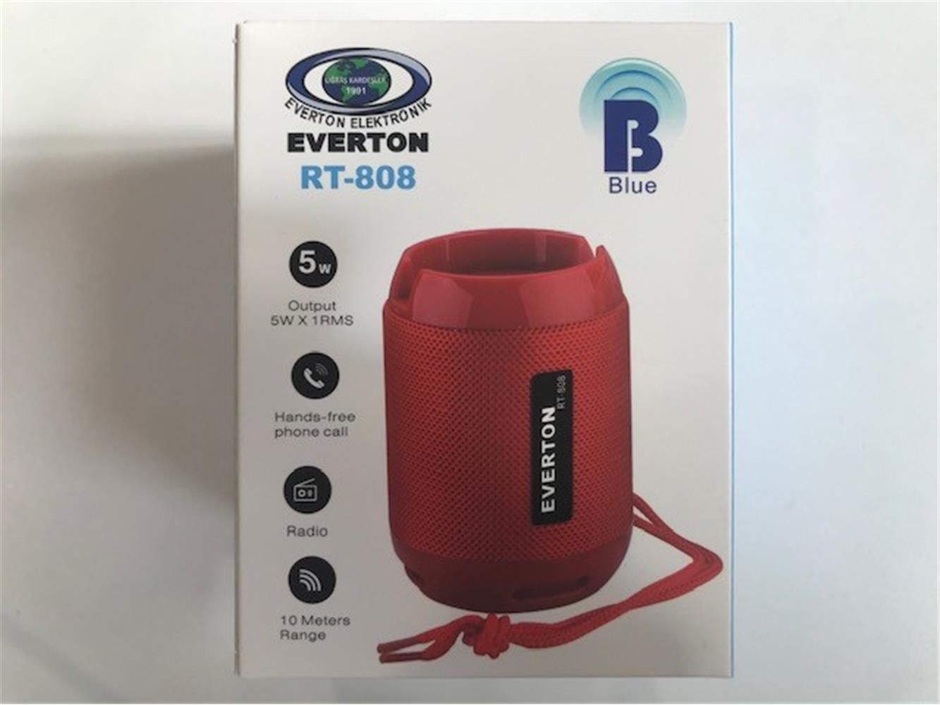 Everton Rt-808bt Fm-Usb-Tf Card- Ses Bombası