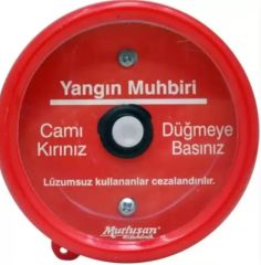 Cebi Yangın Muhbir Camlı 2li