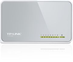 TP-LINK TL-SF1008D 8 PORT 10/100 PLASTİK KASA SWITCH