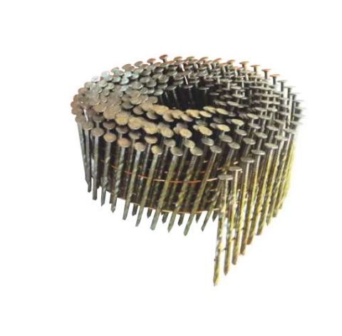 Coilnägel 2,1 x 27 mm - 14.000 Stück | Drahtmagaziniert | Stahl Blank | Ringschaft | mit 16° Neigungswinkel