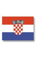 Croatian Bayrak 30 X 45Cm