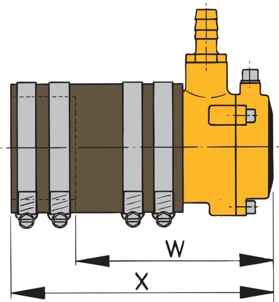 Vetus esnek iç yatak ZWB60 60 129 168