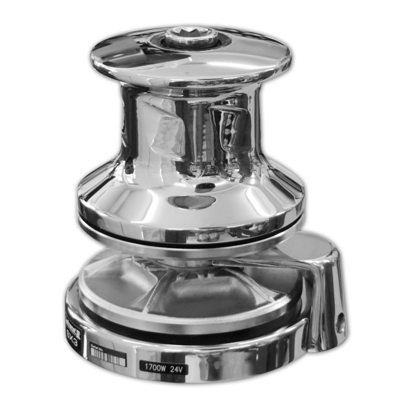 WINDLASS V. SX3 INOX ROUND G+D 1700W/24V 12-13DIN766