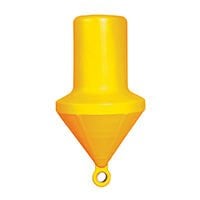 Marking Buoy Cylindr. Foam-Filled, Ext.Ø800mm,Yellow