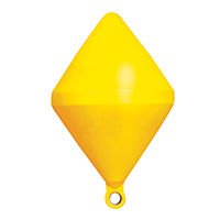 Marking Buoy Bi-Conical, Ext.Ø400mm, Yellow