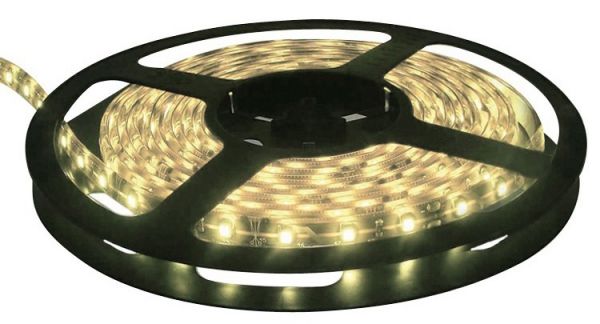 Şerit Led. Damla Silikon kaplı. IP66, toz ve su geçirmez Soğuk Beyaz 5050-SMD, 30 LED/m 24V 7.2W/m