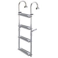 Foldable Ladder,Inox 316,2+2 steps,180⁰