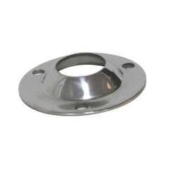 Krom Taban, 90°, Inox 316, Çap 25Mm