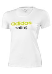 Adidas ASCU Logo Tişört,kadın Kadın Beyaz S