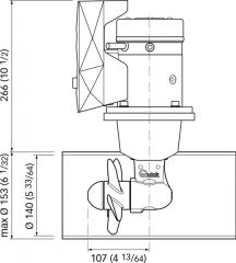 Quick Baş Manevra Pervanesi Ø 140 mm