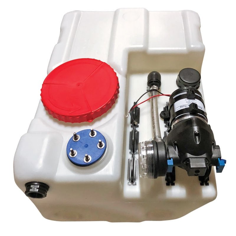 BORA Tank Fr. Water 60lt, w/Pump 12V, 8lt/min