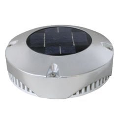 Kabin Havalandırması - Solar Enerji, 24 Saat - Inox - Çap 20cm