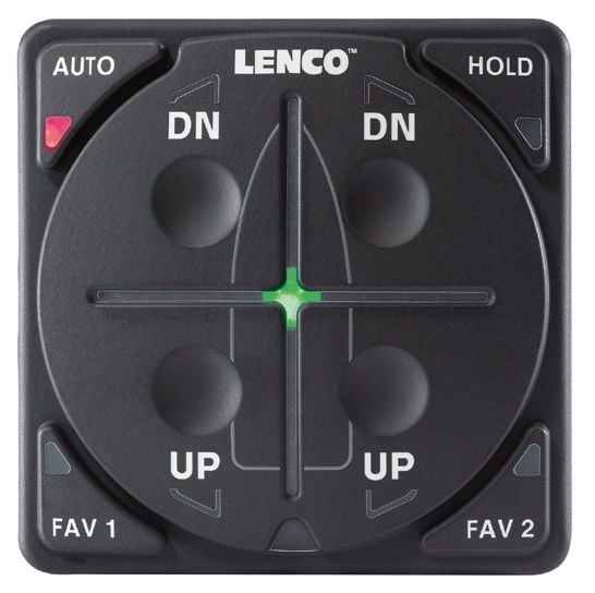 Lenco Marine Auto Glide Tekne Kontrol Sistemi Çift pistonlu flaplar için GPS Anten & Network hariç