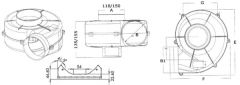 Profesyonel blower 24V 1000 16 150