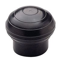 Paddle End Cap, Int. Ø35mm, Black