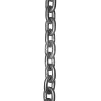 Chain, Hot-Dip Galvanized, DIN5685A, Diam. 7mm, Genovese