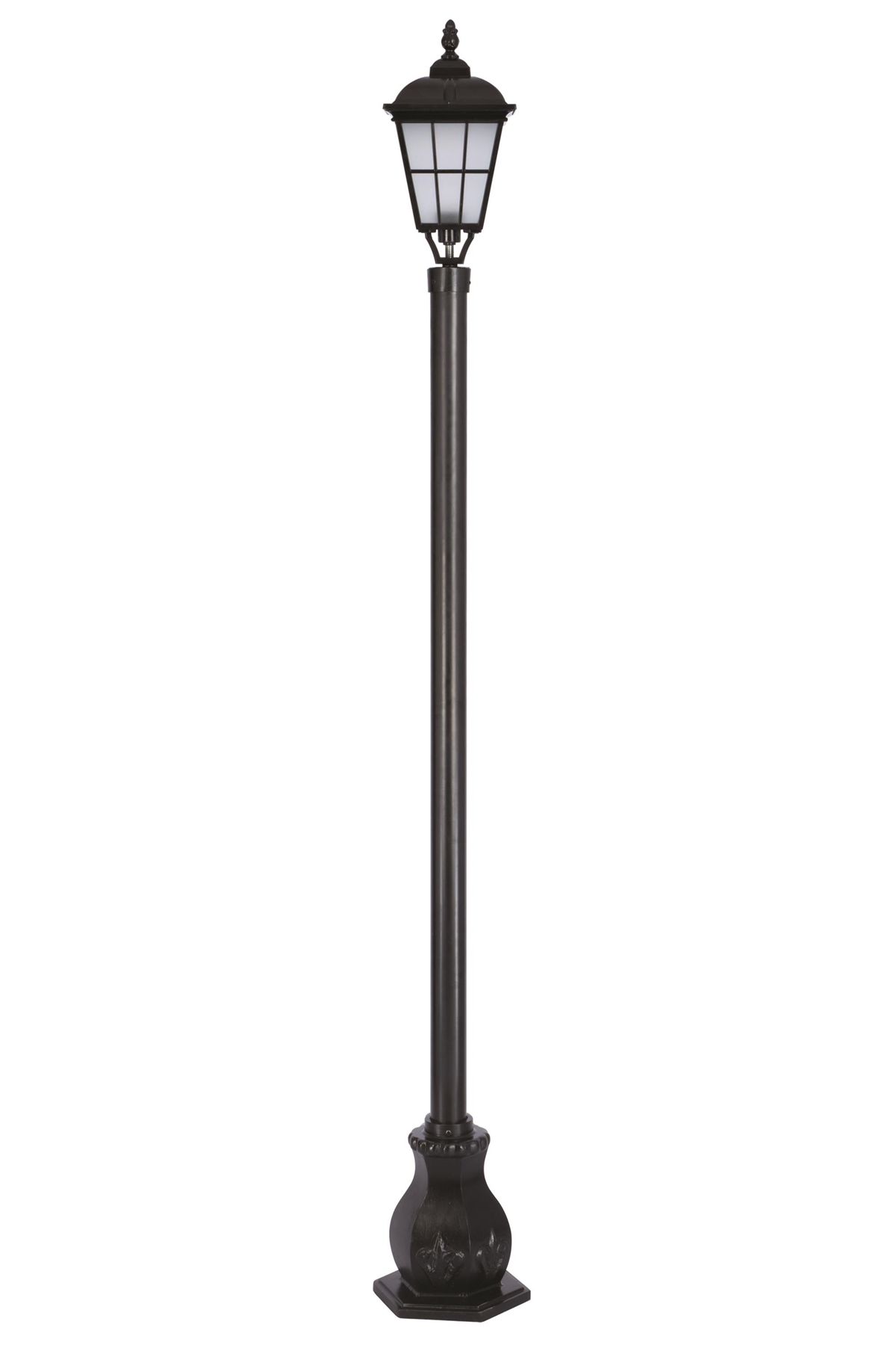 Bahçe Direkleri E27 12W 30cm Alüminyum Siyah Dorbien-BDR-68046-BSY-M2-OP