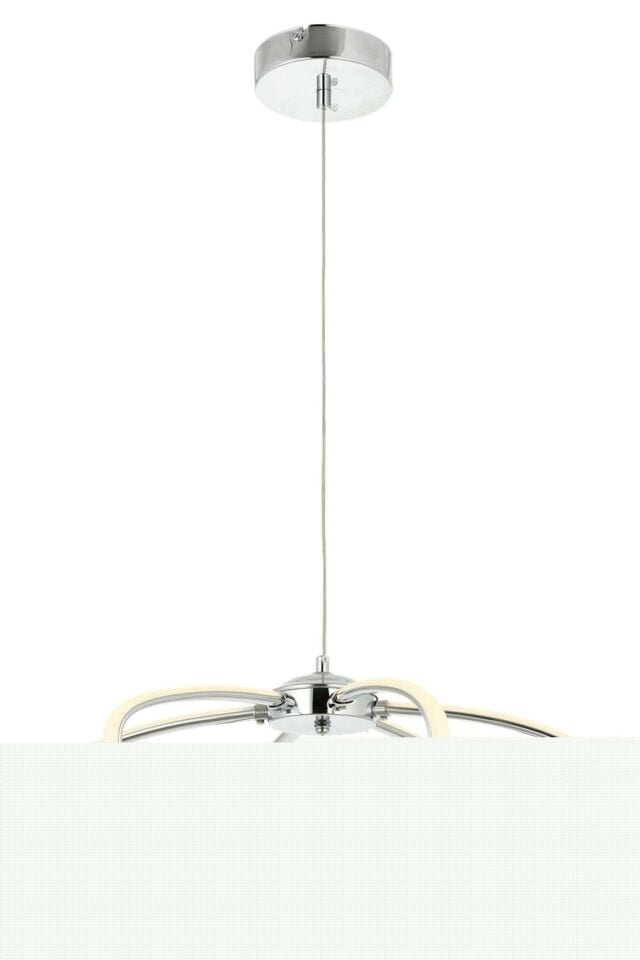 Hoops Modern Avize LED 66W 50cm Metal Krom Avonni-AV-4357-3K