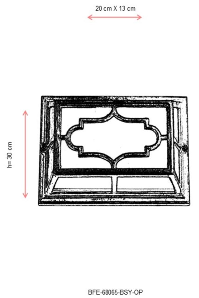 Bahçe Fenerleri E27 12W 20x13cm Alüminyum Siyah Dorbien-BFE-68065-BSY-OP