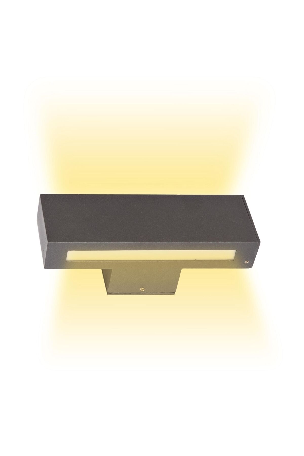 Bahçe Aplik LED 10W 10x5cm Alüminyum Profil Siyah Dorbien-BAP-68269-BSY-M2