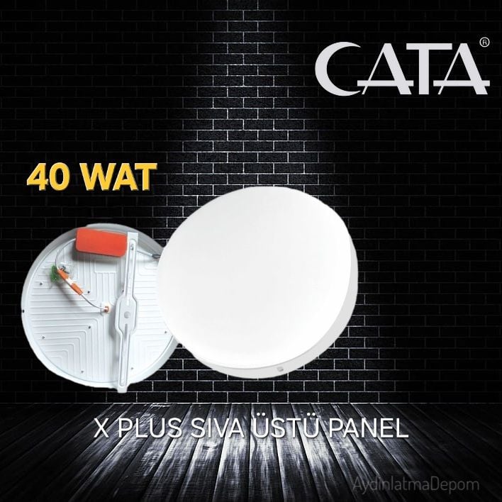 Cata 40W X Plus Sıva Üstü Led Panel Beyaz Işık