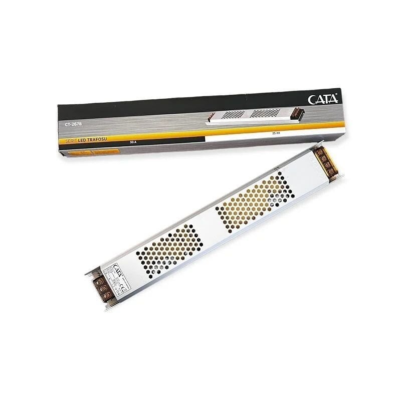 Cata 30 Amper Ultra Slim Şerit Led Trafosu (360W)