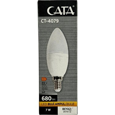 Cata 7 Watt E14 Duylu Buji Led Ampul Günışığı