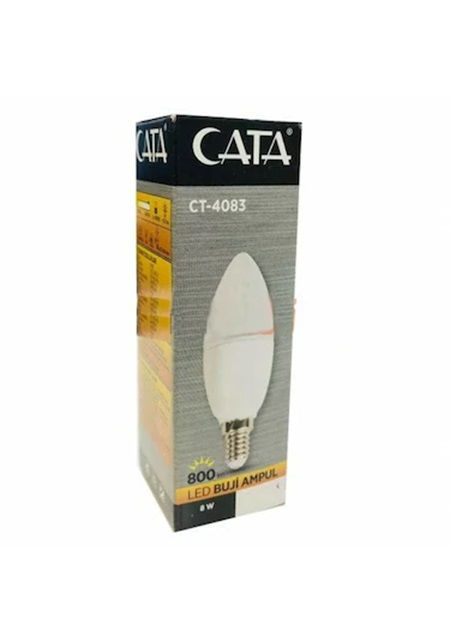 Cata 8 Watt E14 Duylu Buji Led Ampul Beyaz Işık