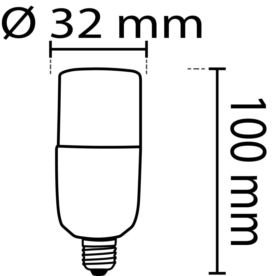 Noas 8 W E14 Pil Led Ampul Beyaz