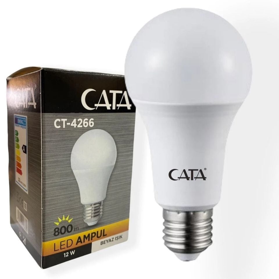 Cata 12 W Led Ampul Beyaz Işık