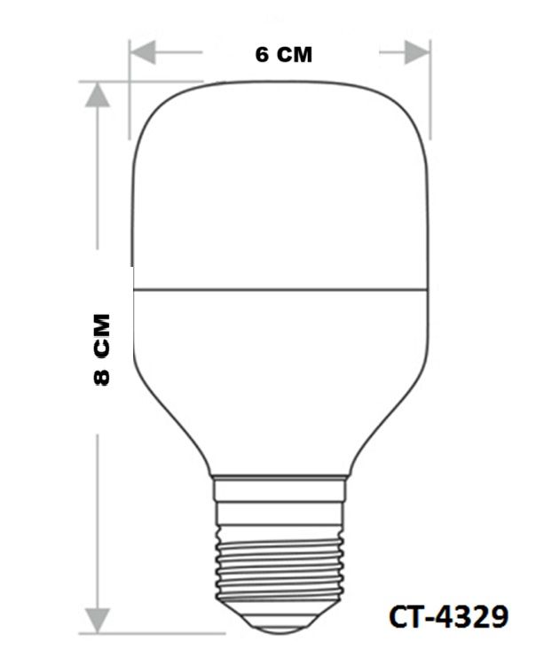 Cata 15 Watt E27 Duylu Torch Led Ampul Beyaz Işık