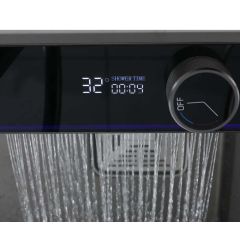 MIA 304 Paslanmaz Çelik Çok Fonksiyonlu Akıllı Dijital Ekran Mutfak Lavabosu  Şelale Evye Full Set