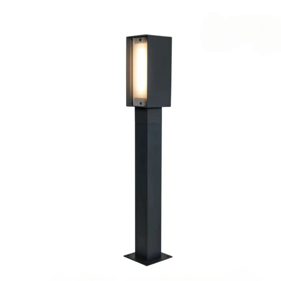 Lebis Kubat 60 cm Ledli Bollards Bahçe Aydınlatma Armatürü